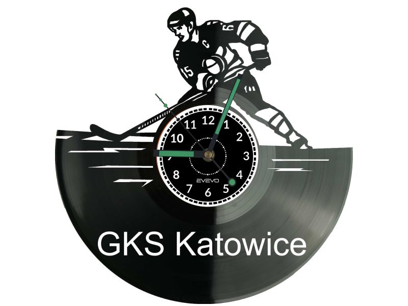 GKS Katowice zegar ścienny, GKS Katowice prezent, GKS Katowice dekoracja, GKS Katowice upominek
