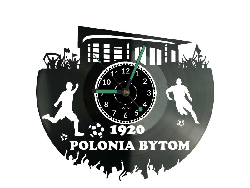 Polonia Bytom zegar ścienny, Polonia Bytom prezent, Polonia Bytom dekoracja, Polonia Bytom upominek, gadżety Polonia Bytom