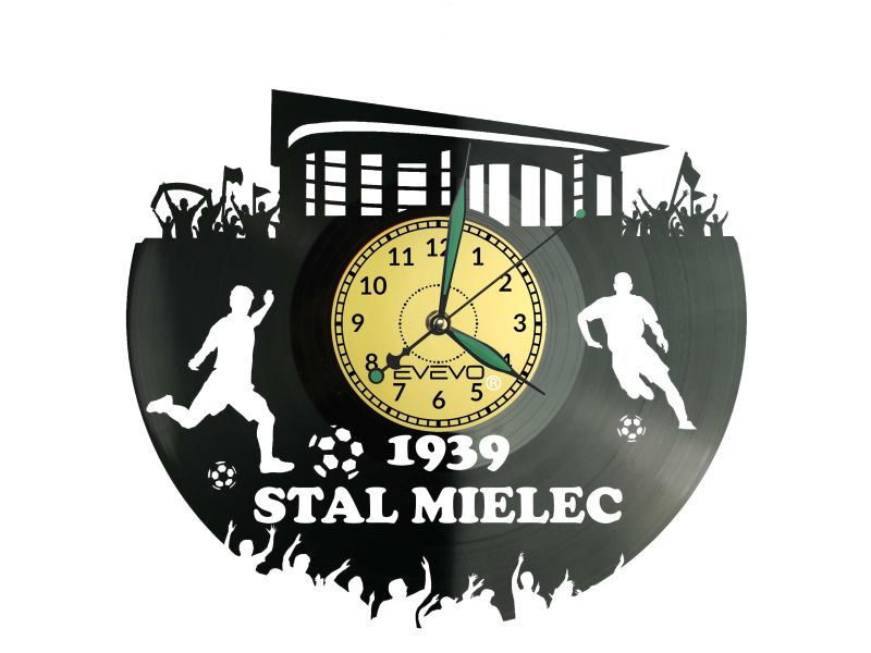 Stal Mielec Zegar Ścienny Płyta Winylowa Nowoczesny Dekoracyjny Na Prezent Urodziny X0243 evevo.pl