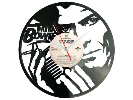 David Bowie Płyta Winylowa Zegar Ścienny Evevo Unikalna Dekoracja Dla Fanów Muzyki Rockowej I Popkultury Z0002