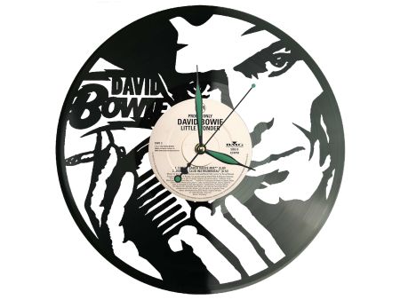 David Bowie Winyl Zegar Ścienny Płyta Winylowa Unikalna Dekoracja Dla Fanów Muzyki Rockowej Popkultury Z0002