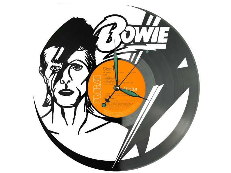 David Bowie Płyta Winylowa Zegar Ścienny Prezent Upominek Dla Niej Dla Niego EVEVO Z0004