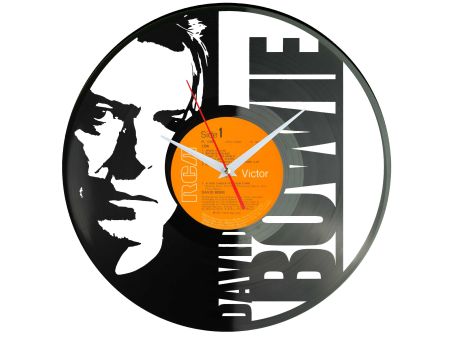 David Bowie Płyta Winylowa Zegar Ścienny Unikalna Dekoracja Dla Fanów Muzyki Rockowej I Popkultury EVEVO Z0006