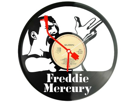 Queen Płyta Winylowa Zegar Ścienny Unikalna Dekoracja Dla Fanów Muzyki Rockowej I Popkultury EVEVO Z0008