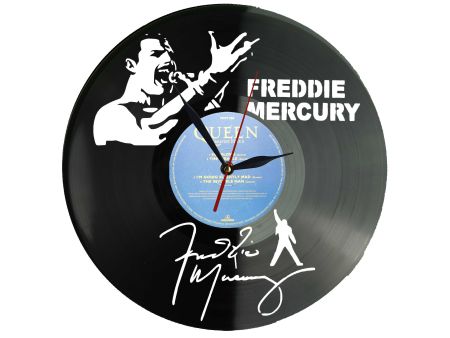 Queen Płyta Winylowa Zegar Ścienny Unikalna Dekoracja Dla Fanów Muzyki Rockowej I Popkultury EVEVO Z0009