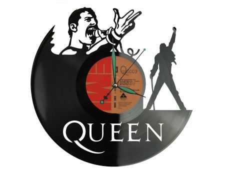 Queen Płyta Winylowa Zegar Ścienny Unikalna Dekoracja Dla Fanów Muzyki Rockowej I Popkultury EVEVO Z0011