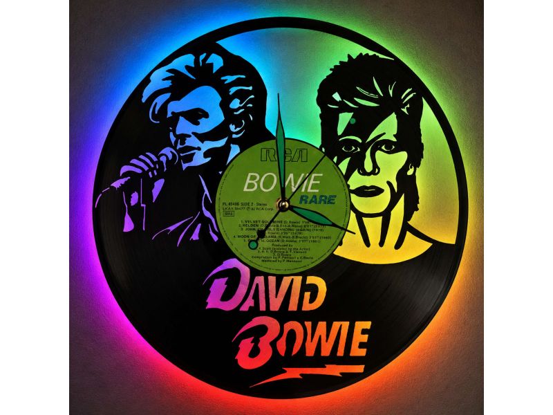 David Bowie Winyl Zegar Ścienny Płyta Winylowa Prezent Z0001