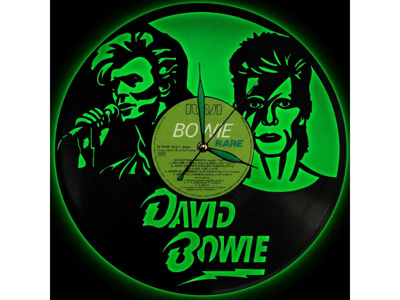 David Bowie Winyl Zegar Ścienny Płyta Winylowa Prezent Z0001