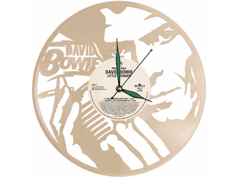 David Bowie Winyl Zegar Ścienny Płyta Winylowa Unikalna Dekoracja Dla Fanów Muzyki Rockowej Popkultury Z0002