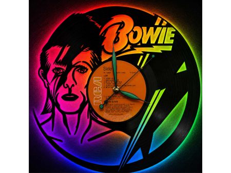 David Bowie Winyl Zegar Ścienny Płyta Winylowa Prezent Upominek Dla Niej Dla Niego EVEVO Z0004