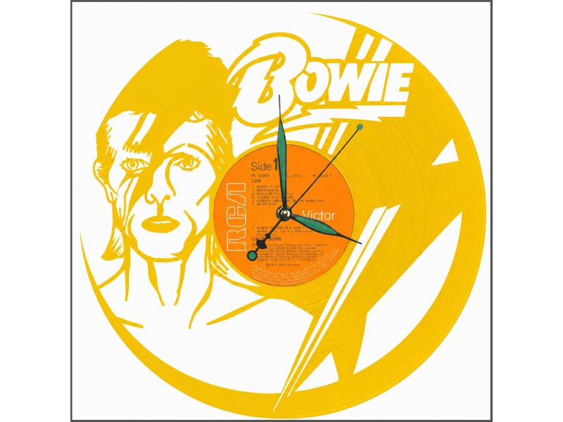 David Bowie Winyl Zegar Ścienny Płyta Winylowa Prezent Upominek Dla Niej Dla Niego EVEVO Z0004