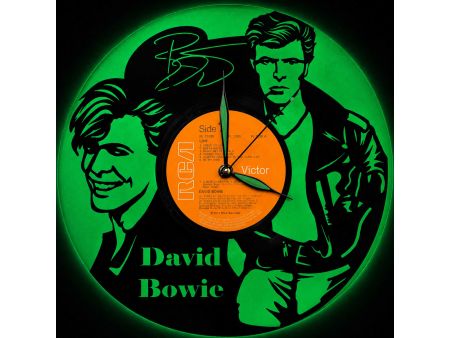 David Bowie Winyl Zegar Ścienny Płyta Winylowa Prezent Upominek Dla Niej Dla Niego EVEVO Z0004