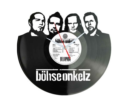 BOHSE ONKELZ WINYL ZEGAR ŚCIENNY PŁYTA WINYLOWA PREZENT UPOMINEK URODZINY DLA NIEJ DLA NIEGO EVEVO EVEVO.PL Z0017