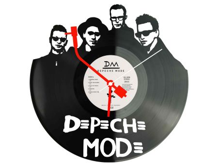 Depeche Mode Winyl Zegar Ścienny Płyta Winylowa Unikalna Dekoracja Dla Fanów Muzyki Prezent Upominek Gift EVEVO Z0065