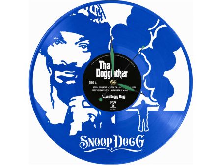 Snoop Dogg Winyl Zegar Ścienny Płyta Winylowa Unikalna Dekoracja Dla Fanów Muzyki Prezent Upominek Gift EVEVO Z0068