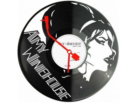 Amy Winehouse Winyl Zegar Ścienny Płyta Winylowa Unikalna Dekoracja Dla Fanów Muzyki Prezent Upominek Gift EVEVO Z0102