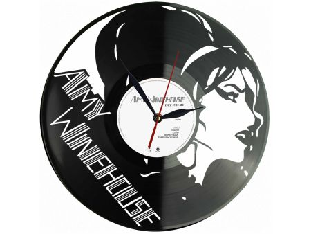 Amy Winehouse Winyl Zegar Ścienny Płyta Winylowa Unikalna Dekoracja Dla Fanów Muzyki Prezent Upominek Gift EVEVO Z0102