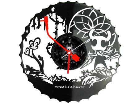 Hollow Knight Winyl Zegar Ścienny Płyta Winylowa Unikalna Dekoracja Dla Fanów Muzyki Prezent Upominek Gift EVEVO F0001
