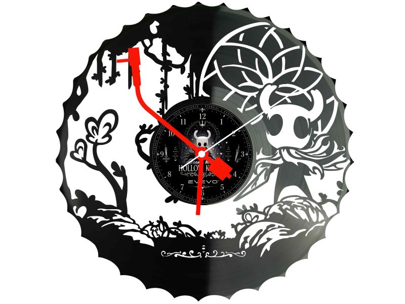 Hollow Knight Zegar Ścienny Płyta Winylowa Nowoczesny Dekoracyjny Na Prezent Urodziny