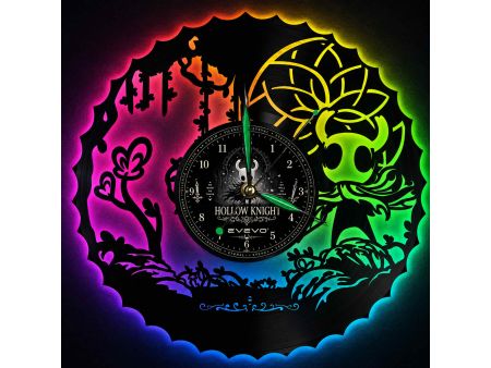 Hollow Knight Zegar Ścienny Płyta Winylowa Nowoczesny Dekoracyjny Na Prezent Urodziny