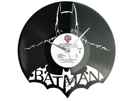 Batman Winyl Zegar Ścienny Płyta Winylowa Unikalna Dekoracja Dla Fanów Muzyki Prezent Upominek Gift EVEVO F0002