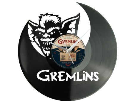 Gremlins Winyl Zegar Ścienny Płyta Winylowa Unikalna Dekoracja Dla Fanów Muzyki Prezent Upominek Gift EVEVO F0020