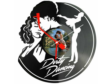 Dirty Dancing Winyl Zegar Ścienny Płyta Winylowa Unikalna Dekoracja Dla Fanów Muzyki Prezent Upominek Gift EVEVO F0053