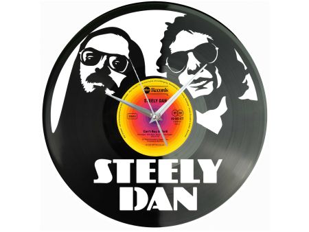 Steely Dan Winyl Zegar Ścienny Płyta Winylowa Unikalna Dekoracja Dla Fanów Muzyki Prezent Upominek Gift EVEVO Z0156