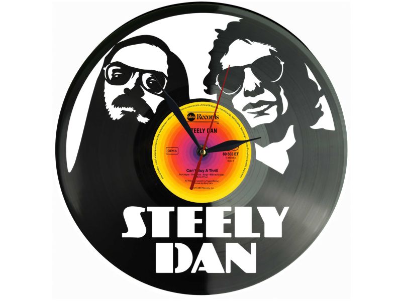 Steely Dan Winyl Zegar Ścienny Płyta Winylowa Unikalna Dekoracja Dla Fanów Muzyki Prezent Upominek Gift EVEVO Z0156