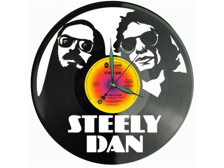 Steely Dan Winyl Zegar Ścienny Płyta Winylowa Unikalna Dekoracja Dla Fanów Muzyki Prezent Upominek Gift EVEVO Z0156