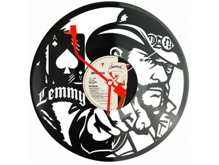 Motorhead Winyl Zegar Ścienny Płyta Winylowa Unikalna Dekoracja Dla Fanów Muzyki Prezent Upominek Gift EVEVO Z0158