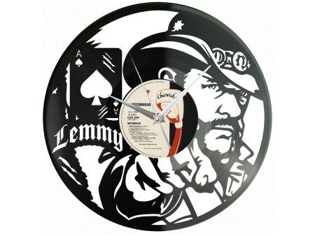 Motorhead Winyl Zegar Ścienny Płyta Winylowa Unikalna Dekoracja Dla Fanów Muzyki Prezent Upominek Gift EVEVO Z0158