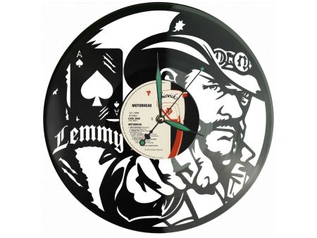 Motorhead Winyl Zegar Ścienny Płyta Winylowa Unikalna Dekoracja Dla Fanów Muzyki Prezent Upominek Gift EVEVO Z0158
