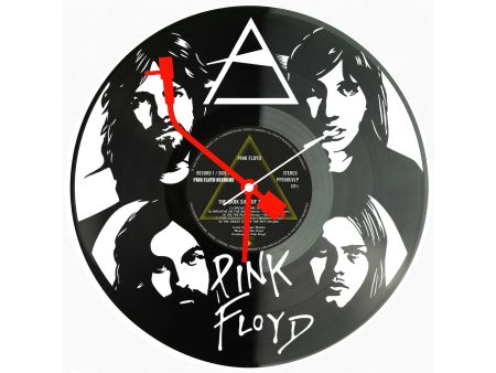 Pink Floyd Winyl Zegar Ścienny Płyta Winylowa Unikalna Dekoracja Dla Fanów Muzyki Prezent Upominek Gift EVEVO Z0164
