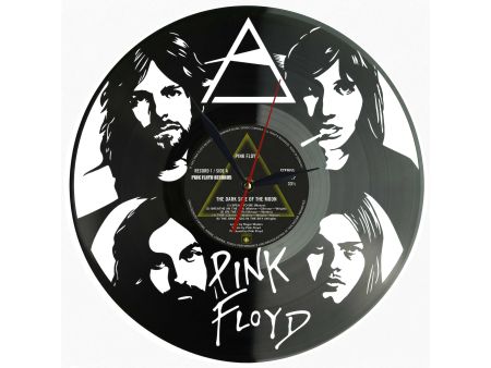 Pink Floyd Winyl Zegar Ścienny Płyta Winylowa Unikalna Dekoracja Dla Fanów Muzyki Prezent Upominek Gift EVEVO Z0164