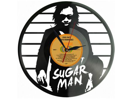 Sixto Rodriguez Winyl Zegar Ścienny Płyta Winylowa Unikalna Dekoracja Dla Fanów Muzyki Prezent Upominek Gift EVEVO Z0169