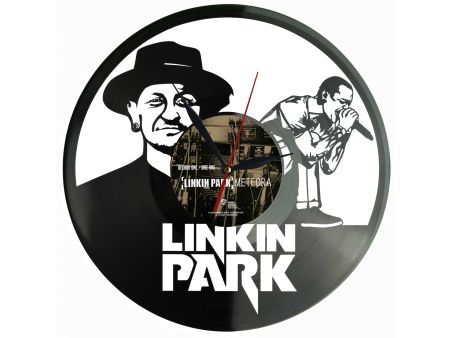 Linkin Park Winyl Zegar Ścienny Płyta Winylowa Unikalna Dekoracja Dla Fanów Muzyki Prezent Upominek Gift EVEVO Z0171
