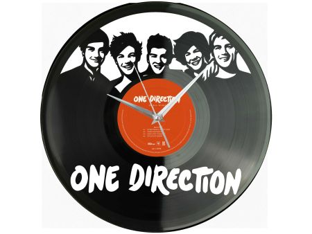One Direction Winyl Zegar Ścienny Płyta Winylowa Unikalna Dekoracja Dla Fanów Muzyki Prezent Upominek Gift EVEVO Z0176