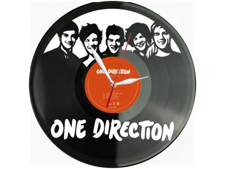 One Direction Winyl Zegar Ścienny Płyta Winylowa Unikalna Dekoracja Dla Fanów Muzyki Prezent Upominek Gift EVEVO Z0176