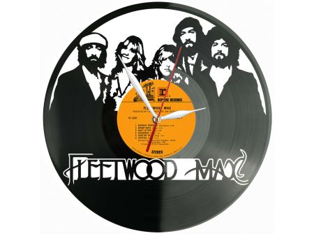 Fleetwood Mac Winyl Zegar Ścienny Płyta Winylowa Unikalna Dekoracja Dla Fanów Muzyki Prezent Upominek Gift EVEVO Z0183