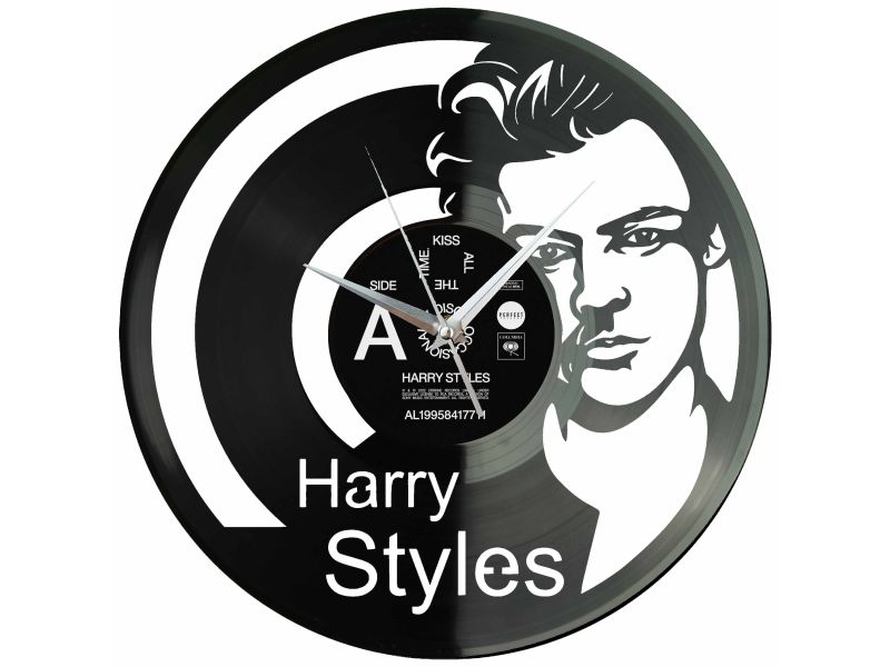 Harry Styles Winyl Zegar Ścienny Płyta Winylowa Unikalna Dekoracja Dla Fanów Muzyki Prezent Upominek Gift EVEVO Z0193