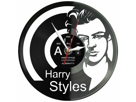 Harry Styles Winyl Zegar Ścienny Płyta Winylowa Unikalna Dekoracja Dla Fanów Muzyki Prezent Upominek Gift EVEVO Z0193