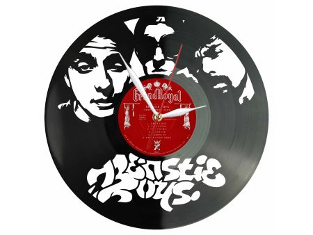 Beastie Boys Winyl Zegar Ścienny Płyta Winylowa Unikalna Dekoracja Dla Fanów Muzyki Prezent Upominek Gift EVEVO Z0203