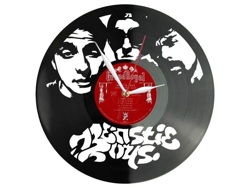 Beastie Boys Winyl Zegar Ścienny Płyta Winylowa Unikalna Dekoracja Dla Fanów Muzyki Prezent Upominek Gift EVEVO Z0203