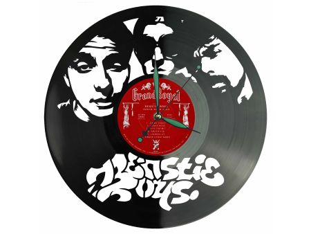Beastie Boys Winyl Zegar Ścienny Płyta Winylowa Unikalna Dekoracja Dla Fanów Muzyki Prezent Upominek Gift EVEVO Z0203