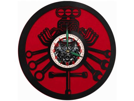Iron Maiden Winyl Zegar Ścienny Płyta Winylowa Unikalna Dekoracja Dla Fanów Muzyki Prezent Upominek Gift EVEVO Z0208