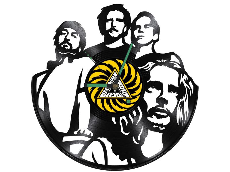 Soundgarden Zegar Ścienny Z Płyty Winylowej Prezent Upominek Personalizacja EVEVO Z0231