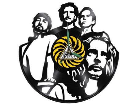 Soundgarden Zegar Ścienny Z Płyty Winylowej Prezent Upominek Personalizacja EVEVO Z0231