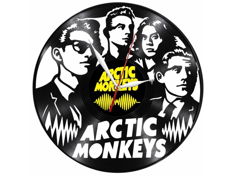 Arctic Monkeys Zegar Ścienny Z Płyty Winylowej Prezent Upominek Personalizacja EVEVO Z0234