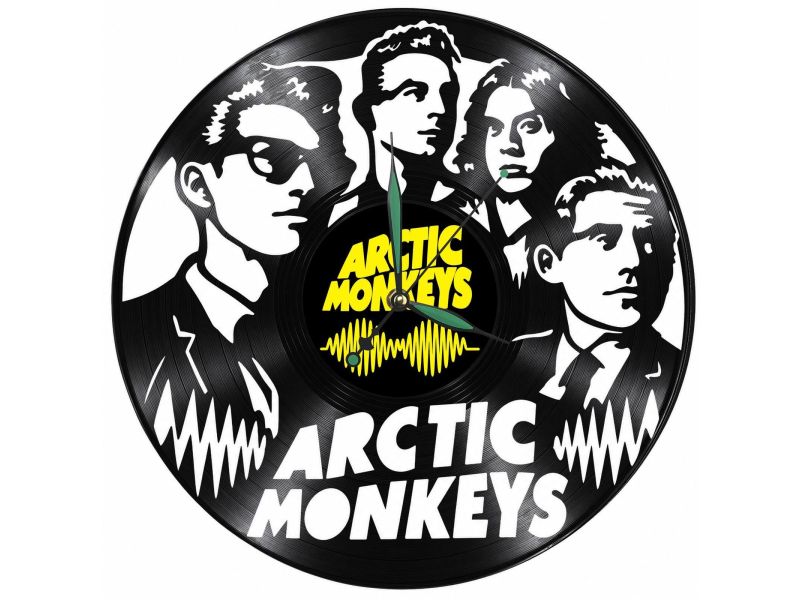 Arctic Monkeys Zegar Ścienny Z Płyty Winylowej Prezent Upominek Personalizacja EVEVO Z0234